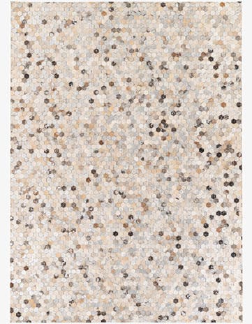 5' 4 x 7' 6 Cowhide Stocks Rug