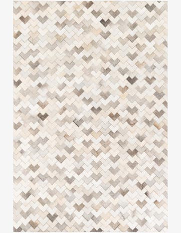 6' x 8' 11 Cowhide Stocks Rug