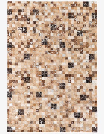 5' 2 x 7' 6 Cowhide Stocks Rug