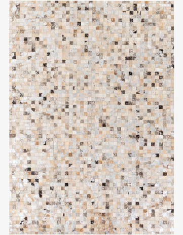 5' 4 x 7' 7 Cowhide Stocks Rug