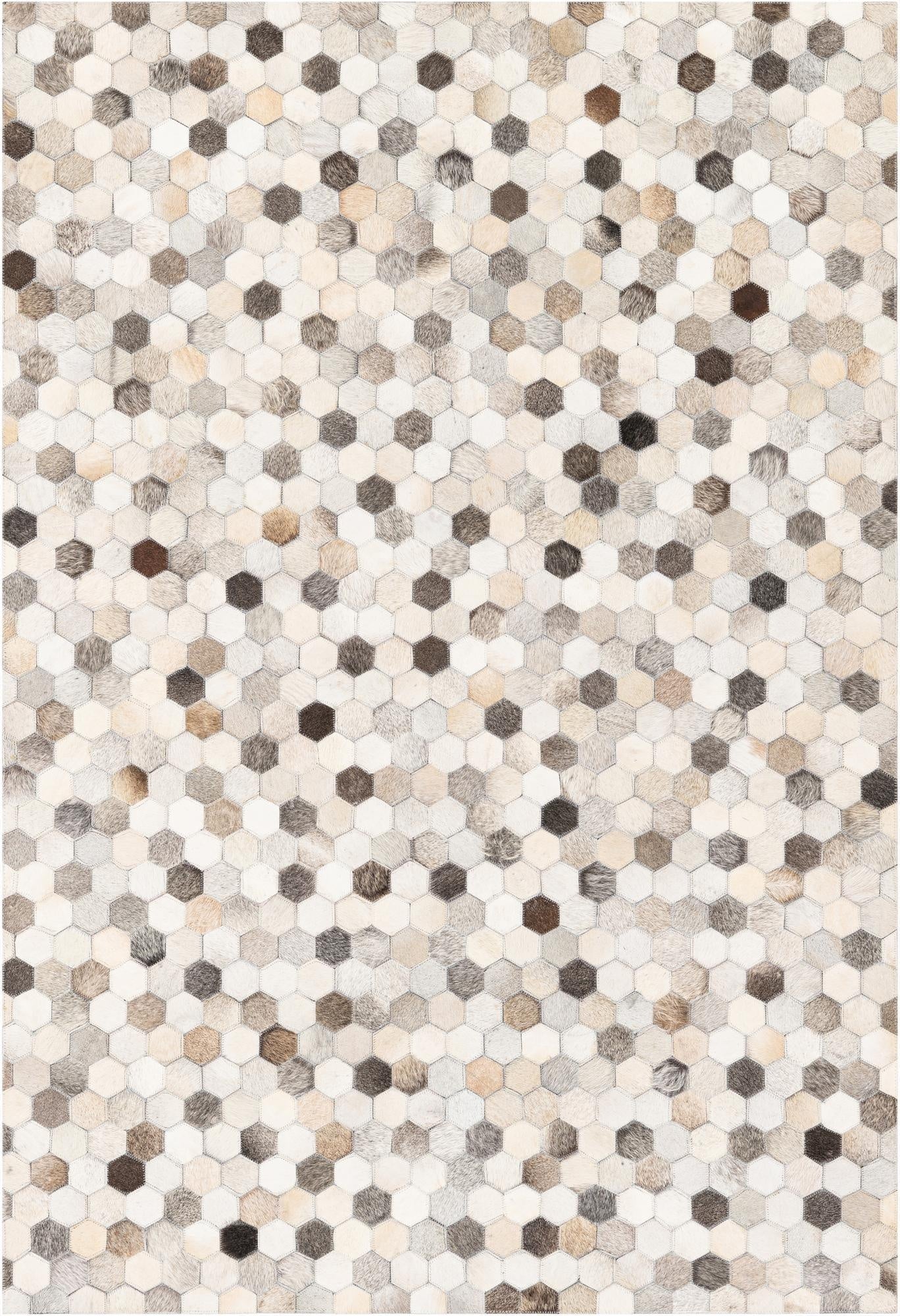 4' x 5' 11 Cowhide Stocks Rug