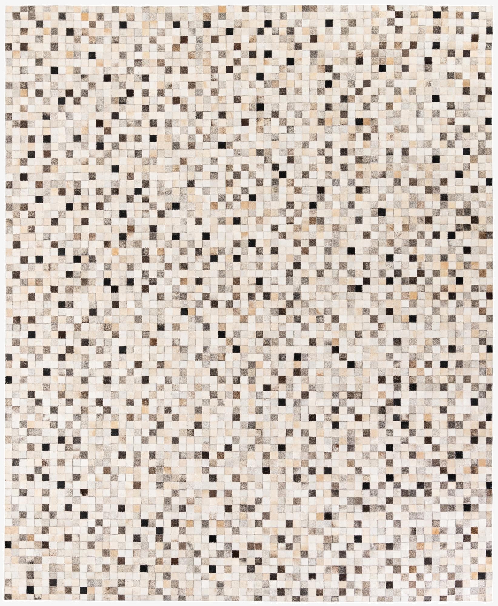 8' 1 x 9' 11 Cowhide Stocks Rug