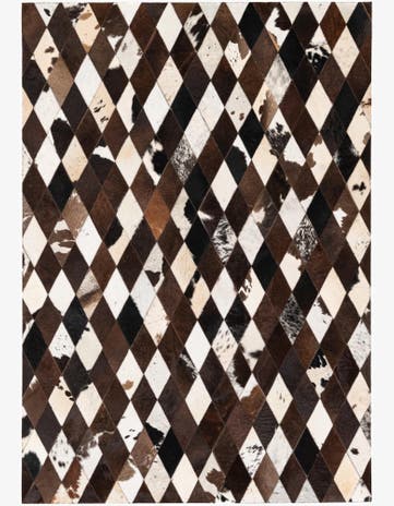4' x 5' 11 Cowhide Stocks Rug