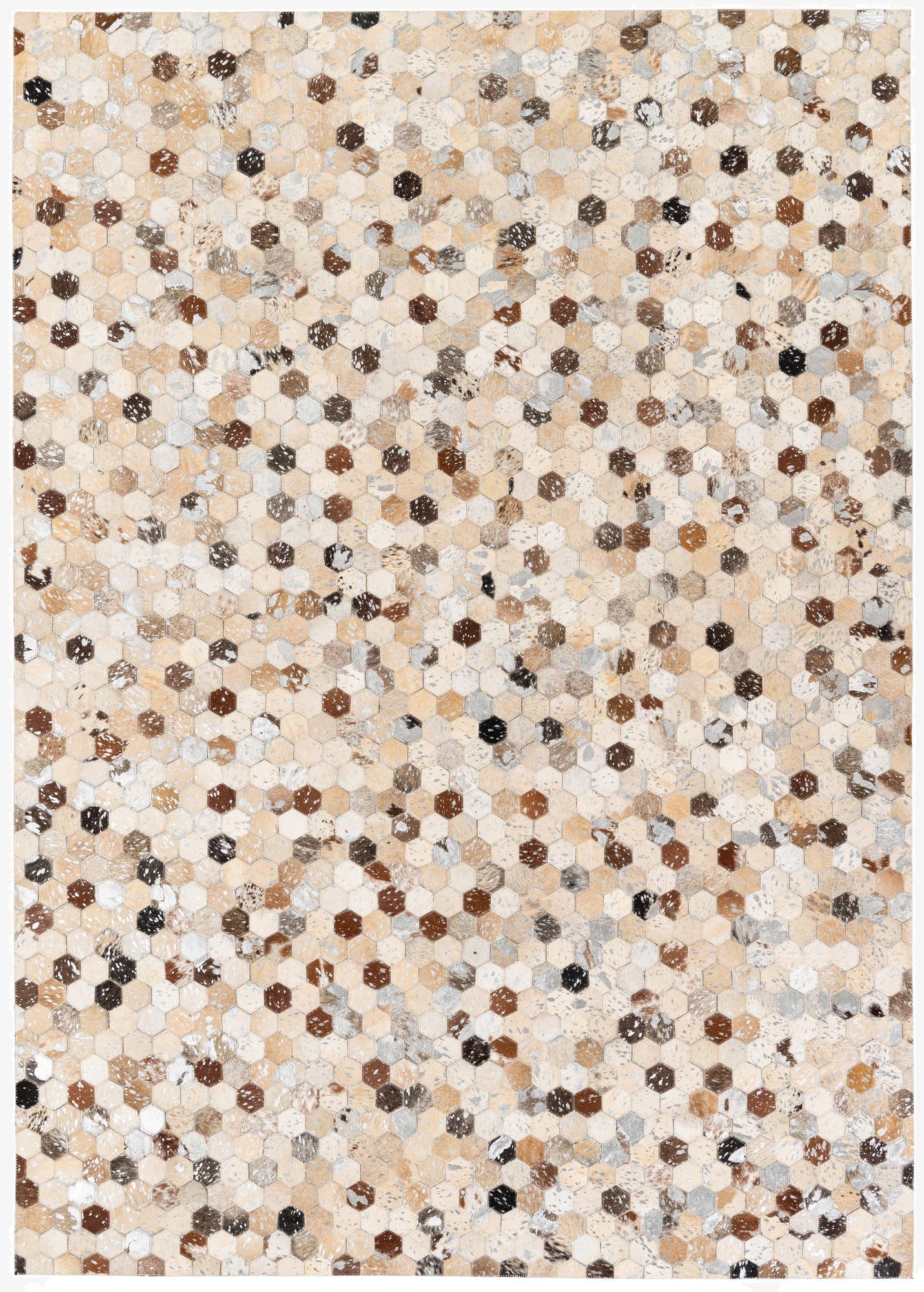 5' 4 x 7' 6 Cowhide Stocks Rug