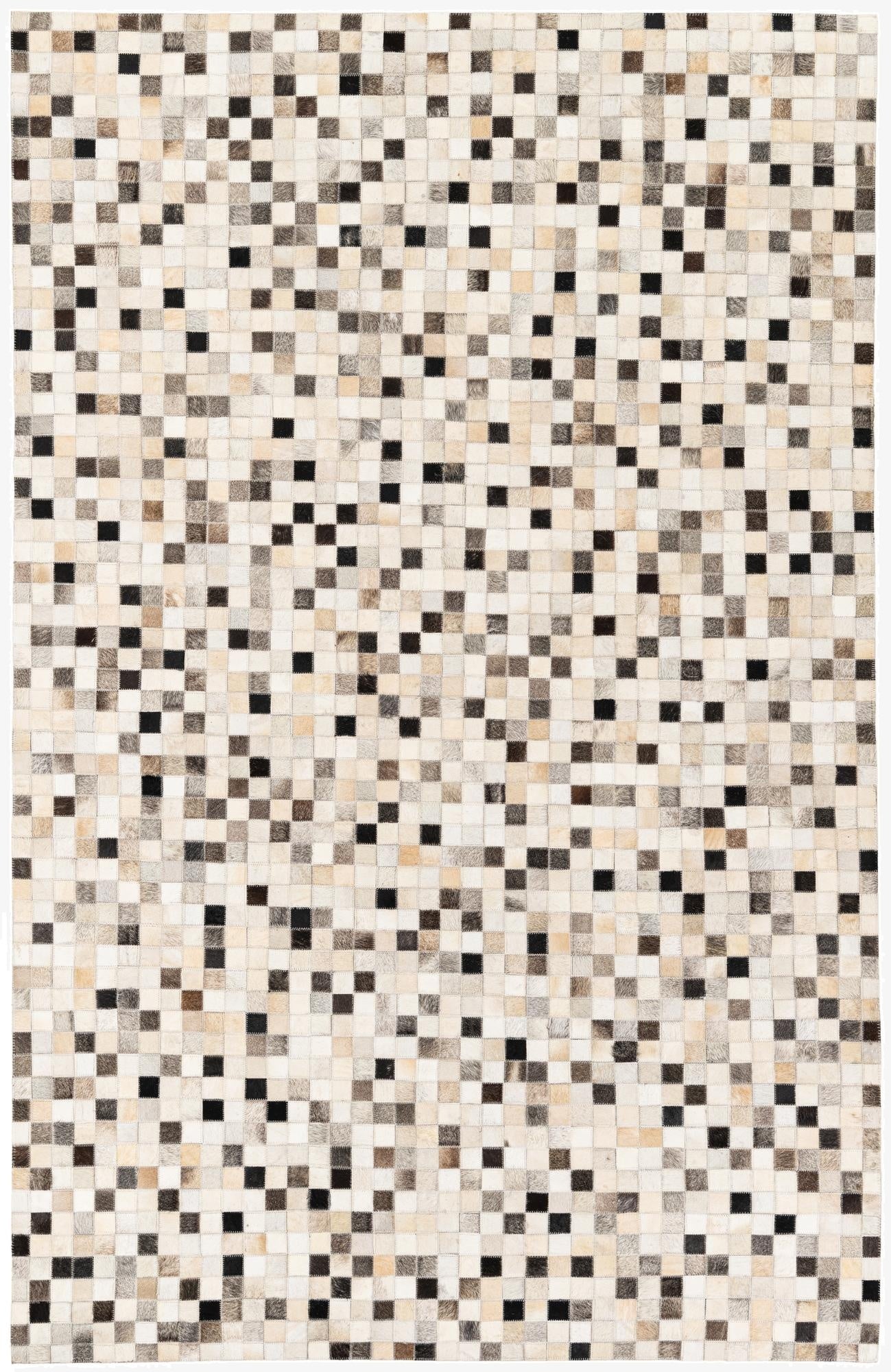 5' 1 x 7' 11 Cowhide Stocks Rug