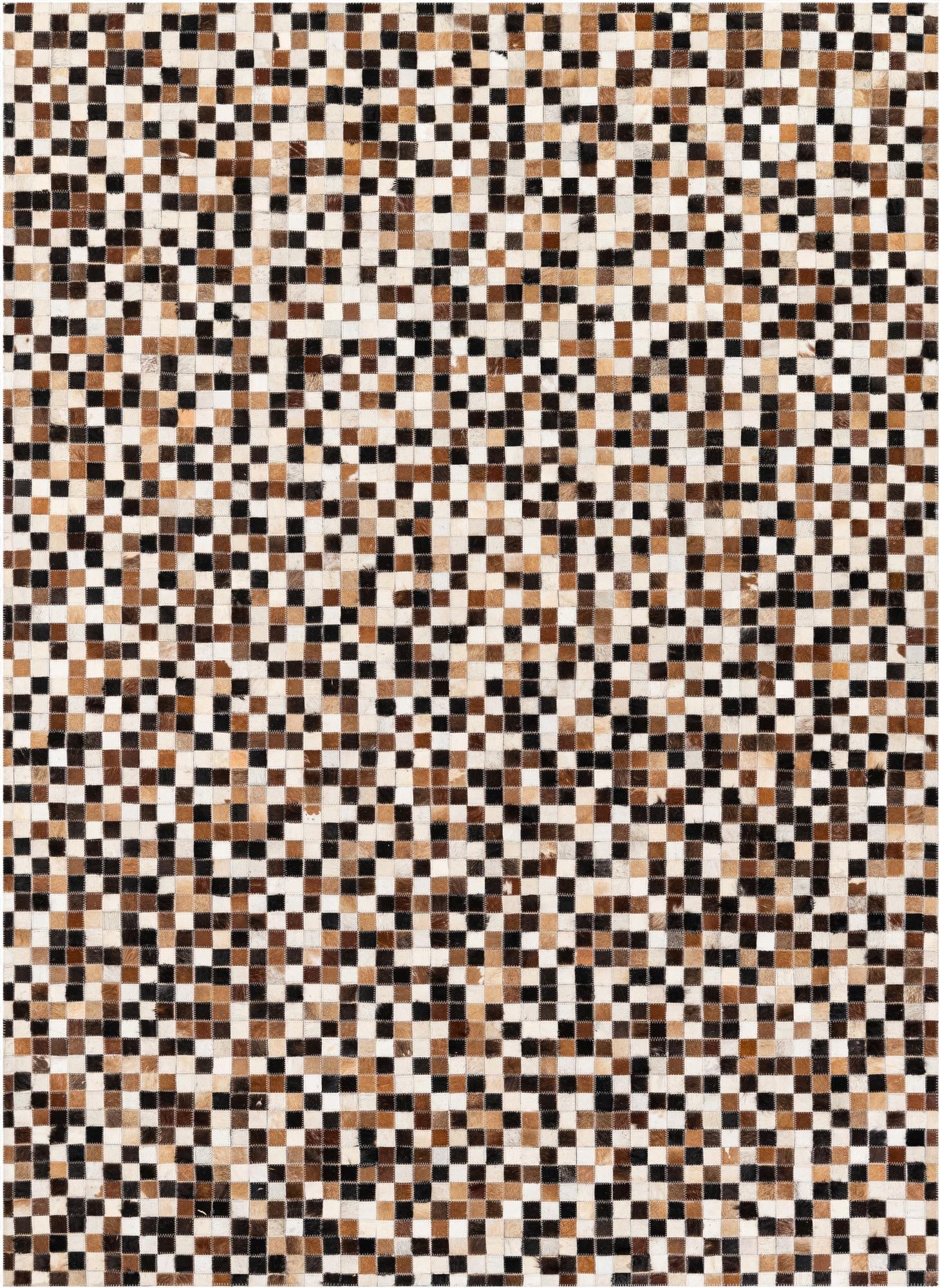 5' 6 x 7' 6 Cowhide Stocks Rug