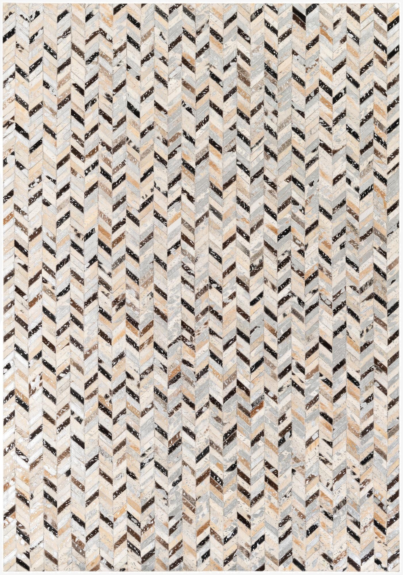 5' 4 x 7' 6 Cowhide Stocks Rug