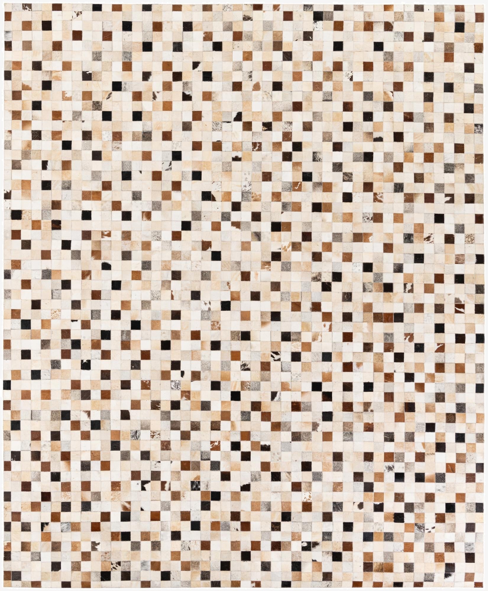 8' x 9' 9 Cowhide Stocks Rug