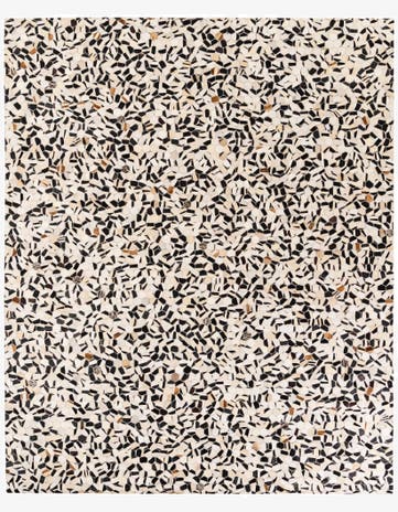 8' 1 x 9' 10 Cowhide Stocks Rug