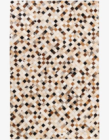 5' 1 x 7' 11 Cowhide Stocks Rug