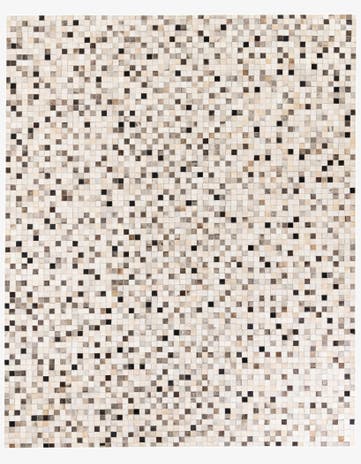 8' 1 x 9' 11 Cowhide Stocks Rug