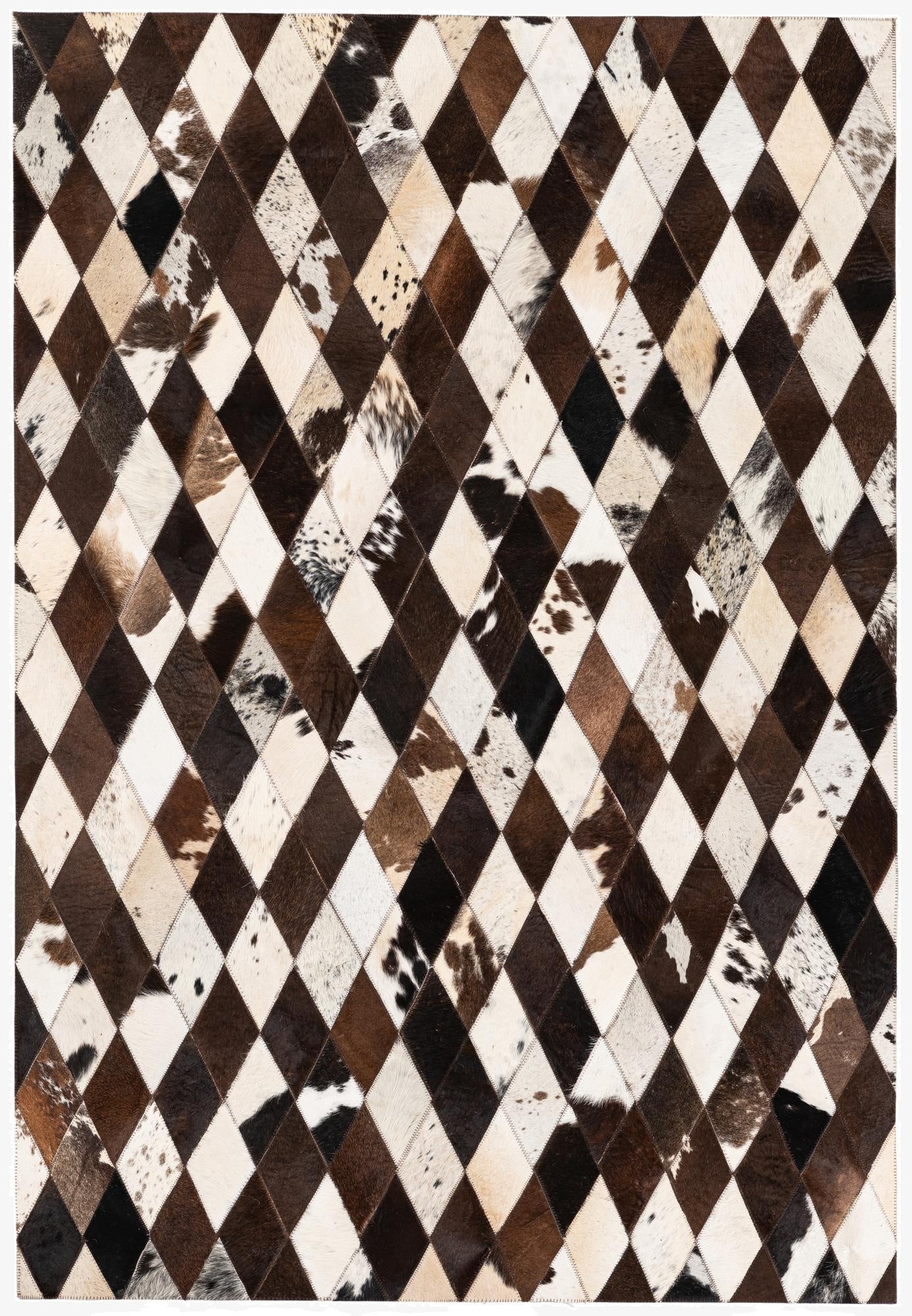 4' x 5' 11 Cowhide Stocks Rug