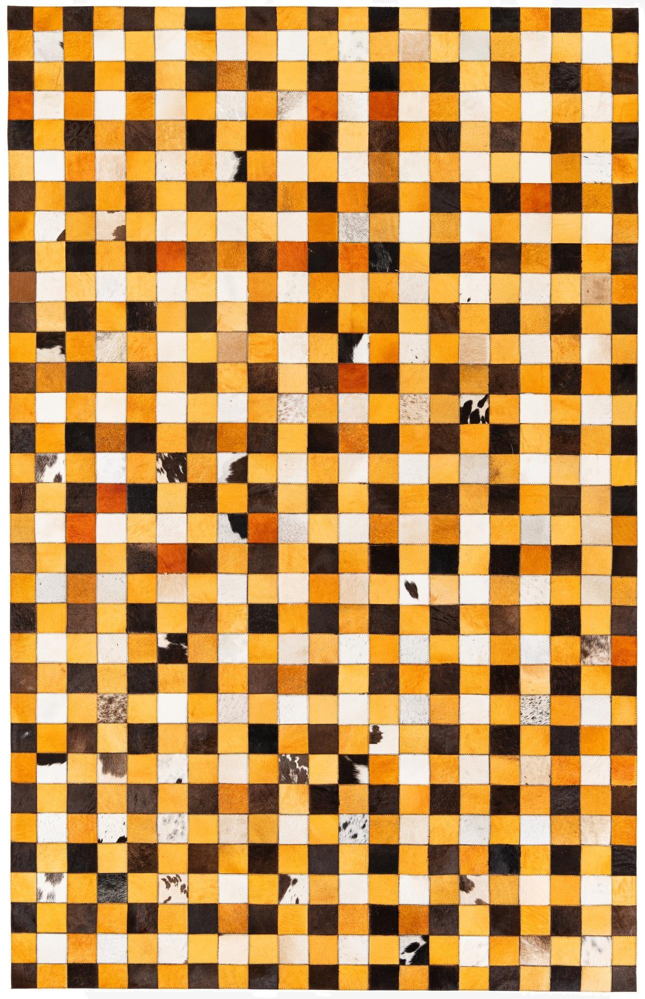 5' 2 x 8' 2 Cowhide Stocks Rug