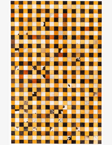 5' 2 x 8' 2 Cowhide Stocks Rug