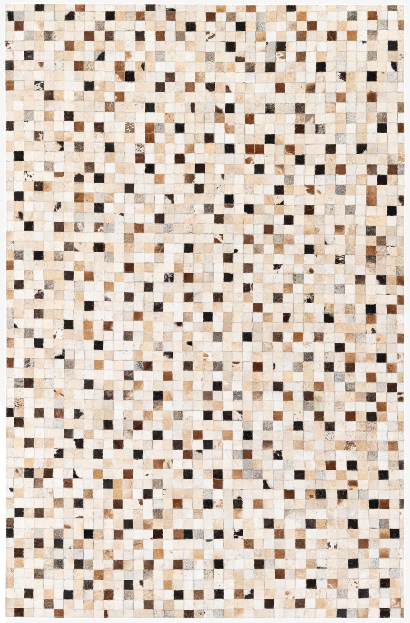 5' 2 x 7' 11 Cowhide Stocks Rug