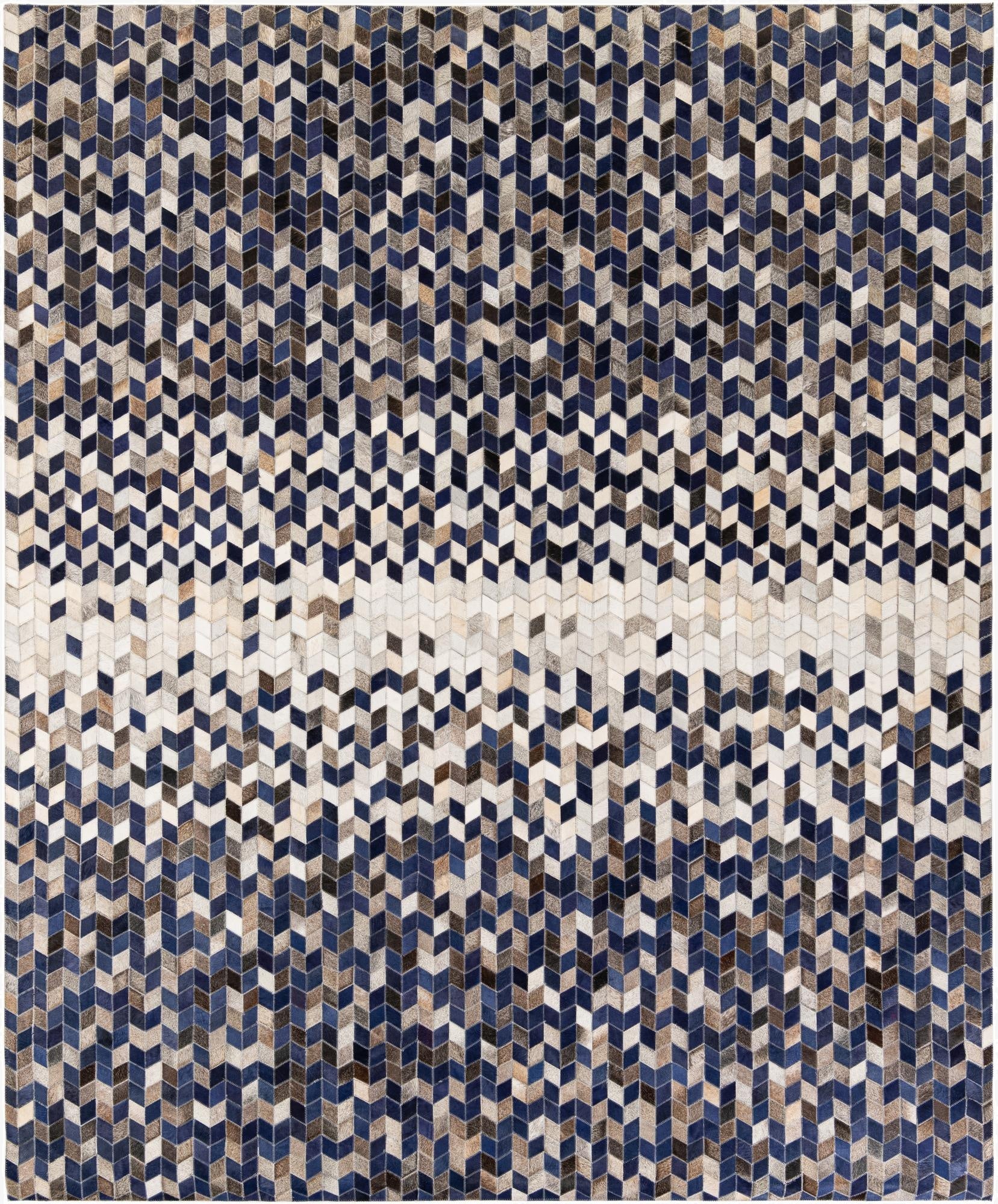 8' 2 x 10' Cowhide Stocks Rug