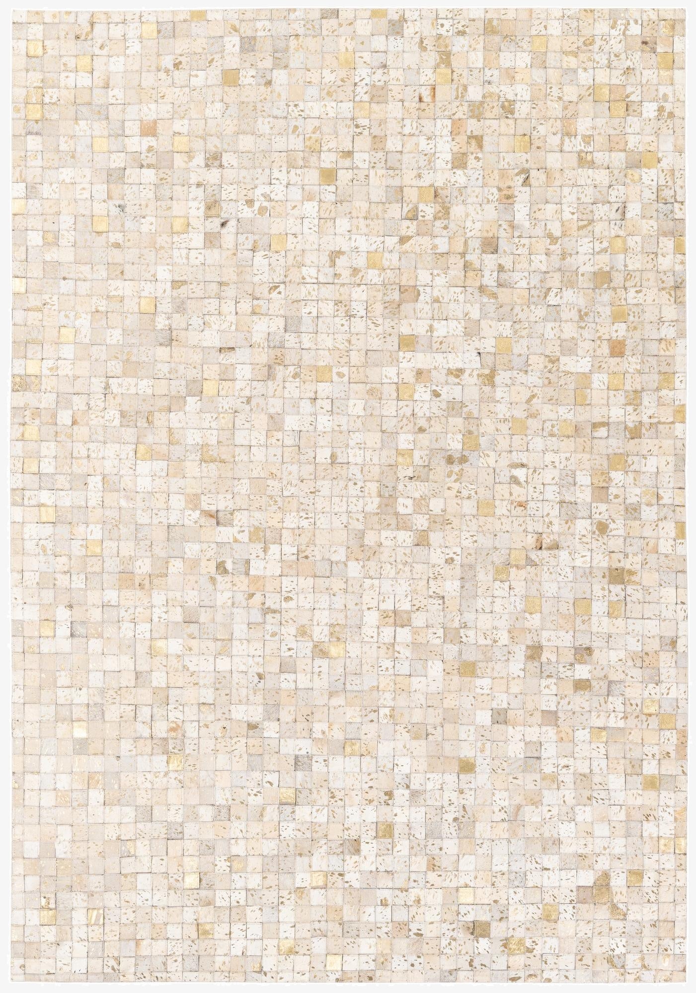 5' 3 x 7' 5 Cowhide Stocks Rug