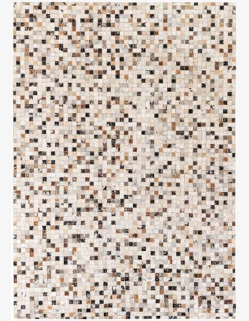 5' 4 x 7' 6 Cowhide Stocks Rug