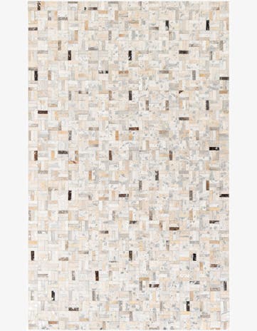 5' x 8' 1 Cowhide Stocks Rug
