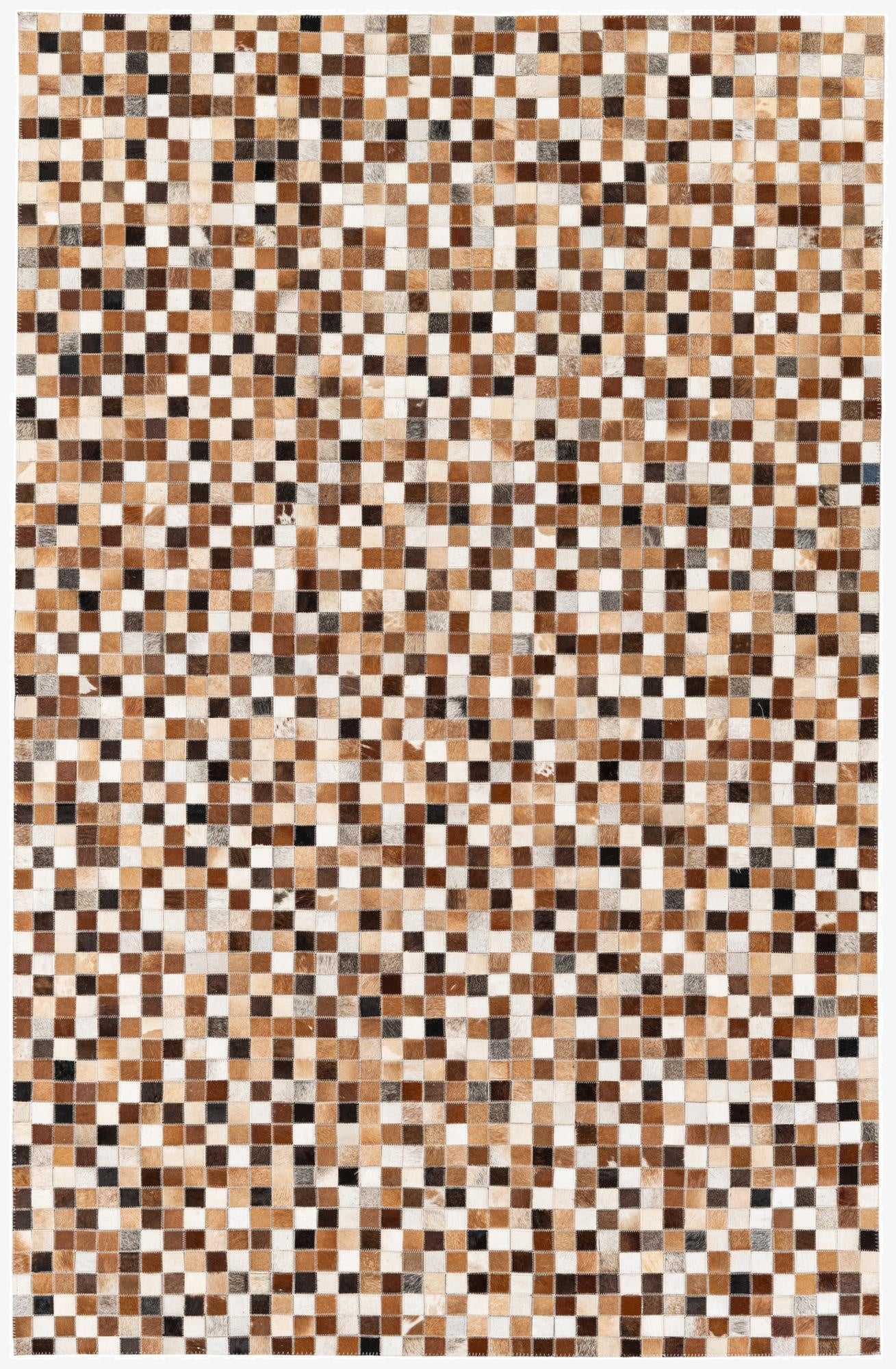 5' 1 x 7' 11 Cowhide Stocks Rug