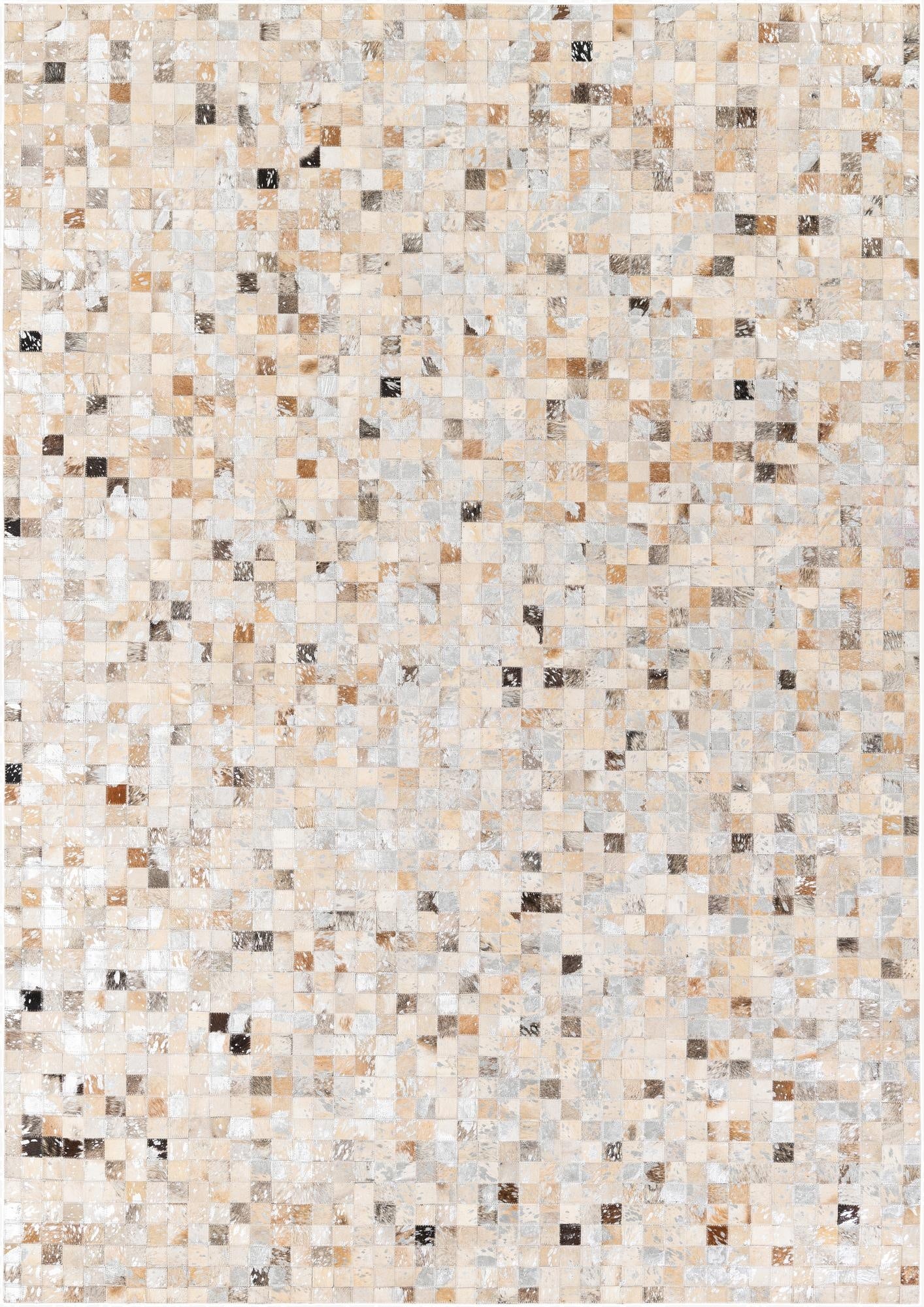 5' 5 x 7' 8 Cowhide Stocks Rug