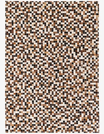 5' 6 x 7' 8 Cowhide Stocks Rug