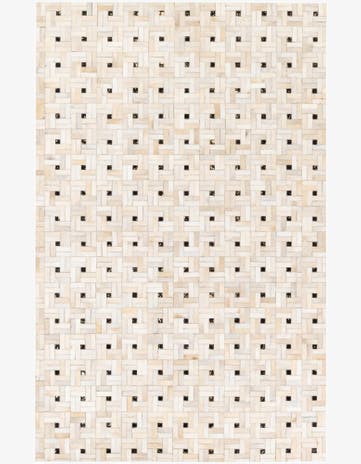 5' 1 x 7' 11 Cowhide Stocks Rug