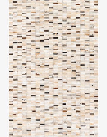 5' 1 x 7' 10 Cowhide Stocks Rug