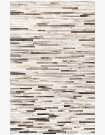 5' 1 x 7' 11 Cowhide Stocks Rug