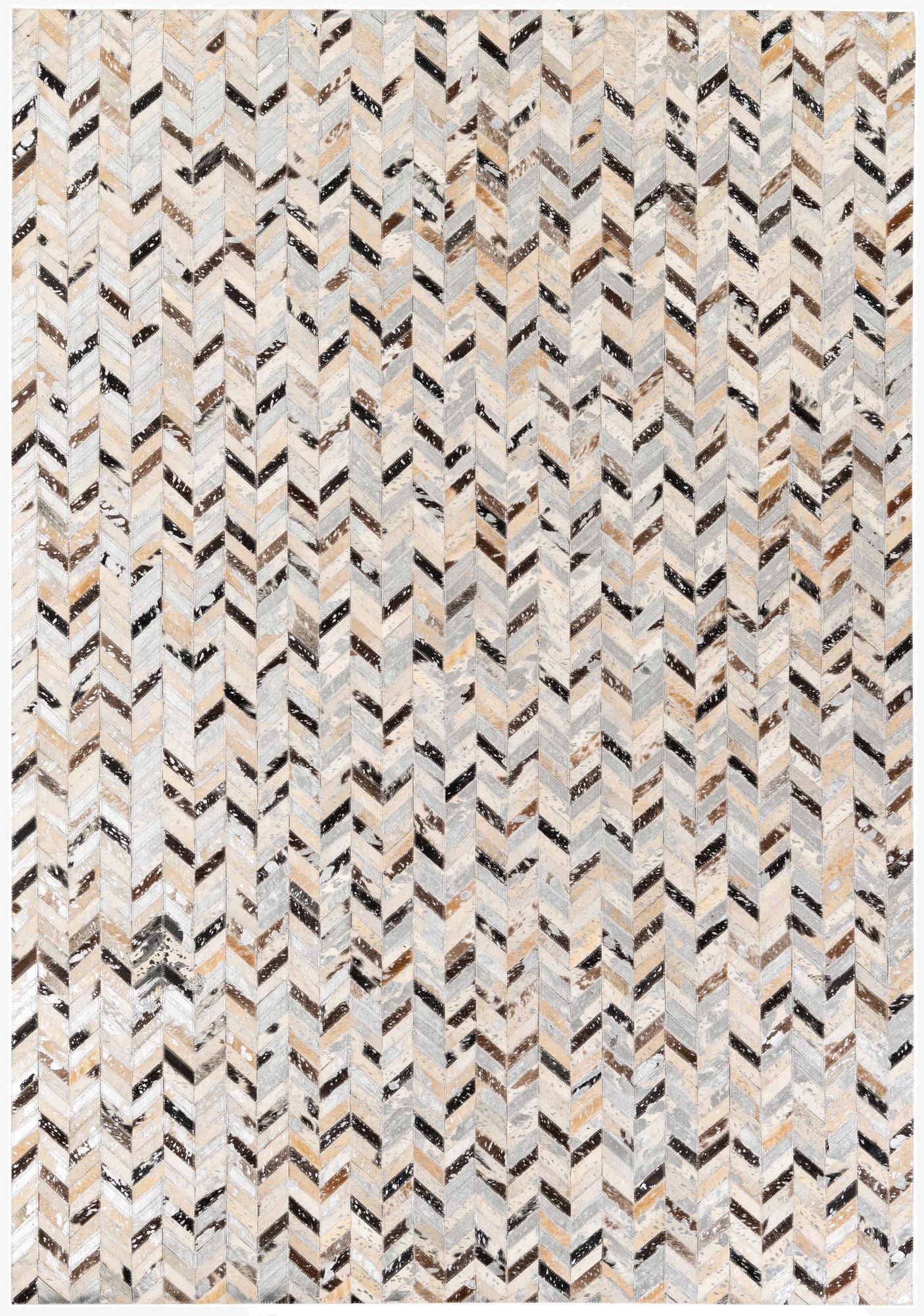 5' 4 x 7' 6 Cowhide Stocks Rug