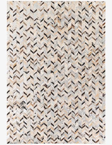 5' 4 x 7' 6 Cowhide Stocks Rug