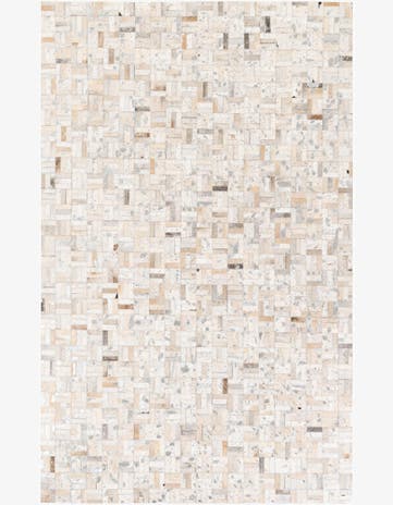 5' x 7' 11 Cowhide Stocks Rug