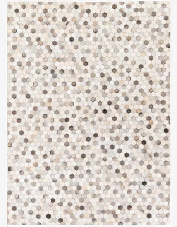 5' 8 x 7' 11 Cowhide Stocks Rug