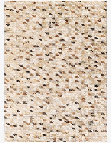 5' 6 x 7' 6 Cowhide Stocks Rug