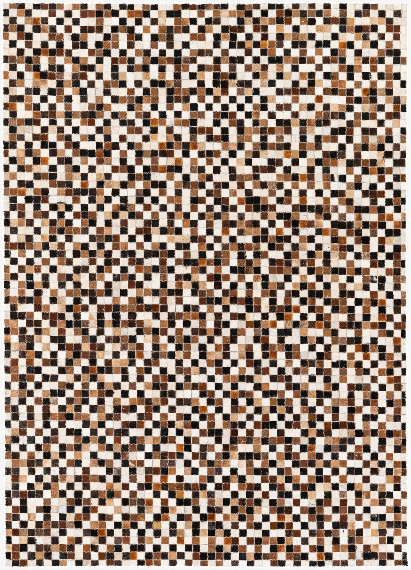 5' 7 x 7' 9 Cowhide Stocks Rug