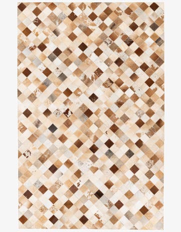 5' 1 x 8' 1 Cowhide Stocks Rug