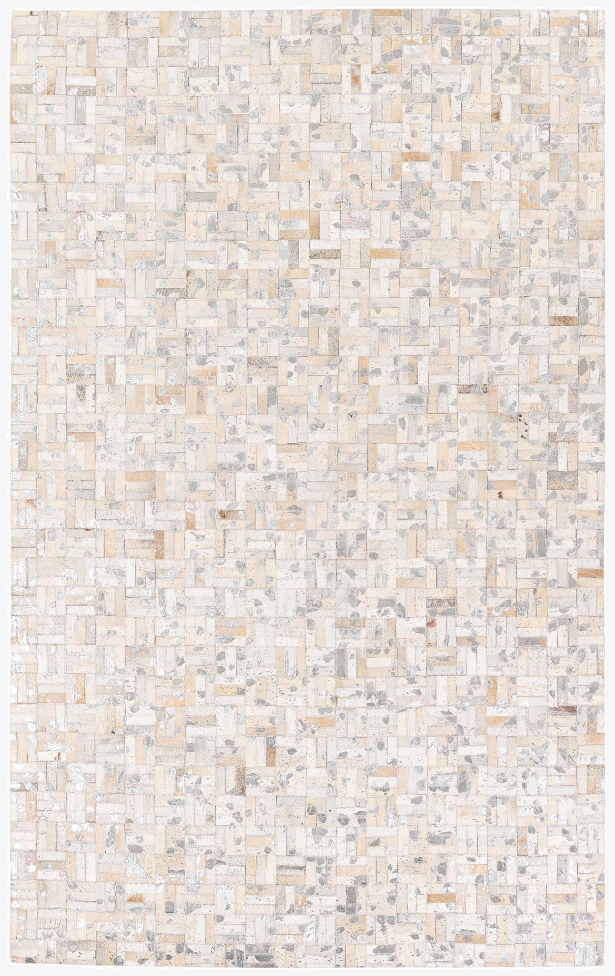 4' 11 x 8' 1 Cowhide Stocks Rug