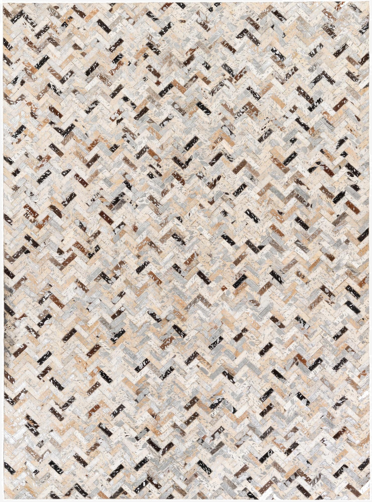 5' 4 x 7' 4 Cowhide Stocks Rug