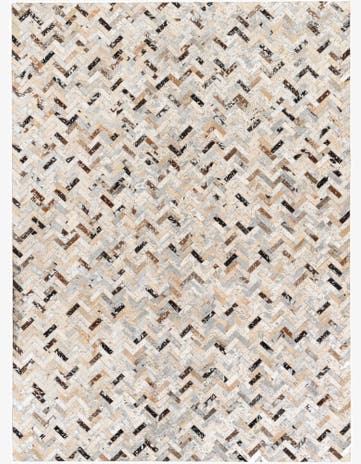 5' 4 x 7' 4 Cowhide Stocks Rug