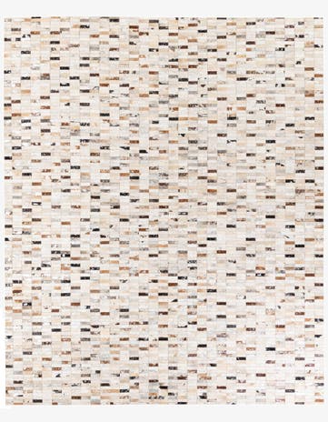 8' 2 x 9' 11 Cowhide Stocks Rug