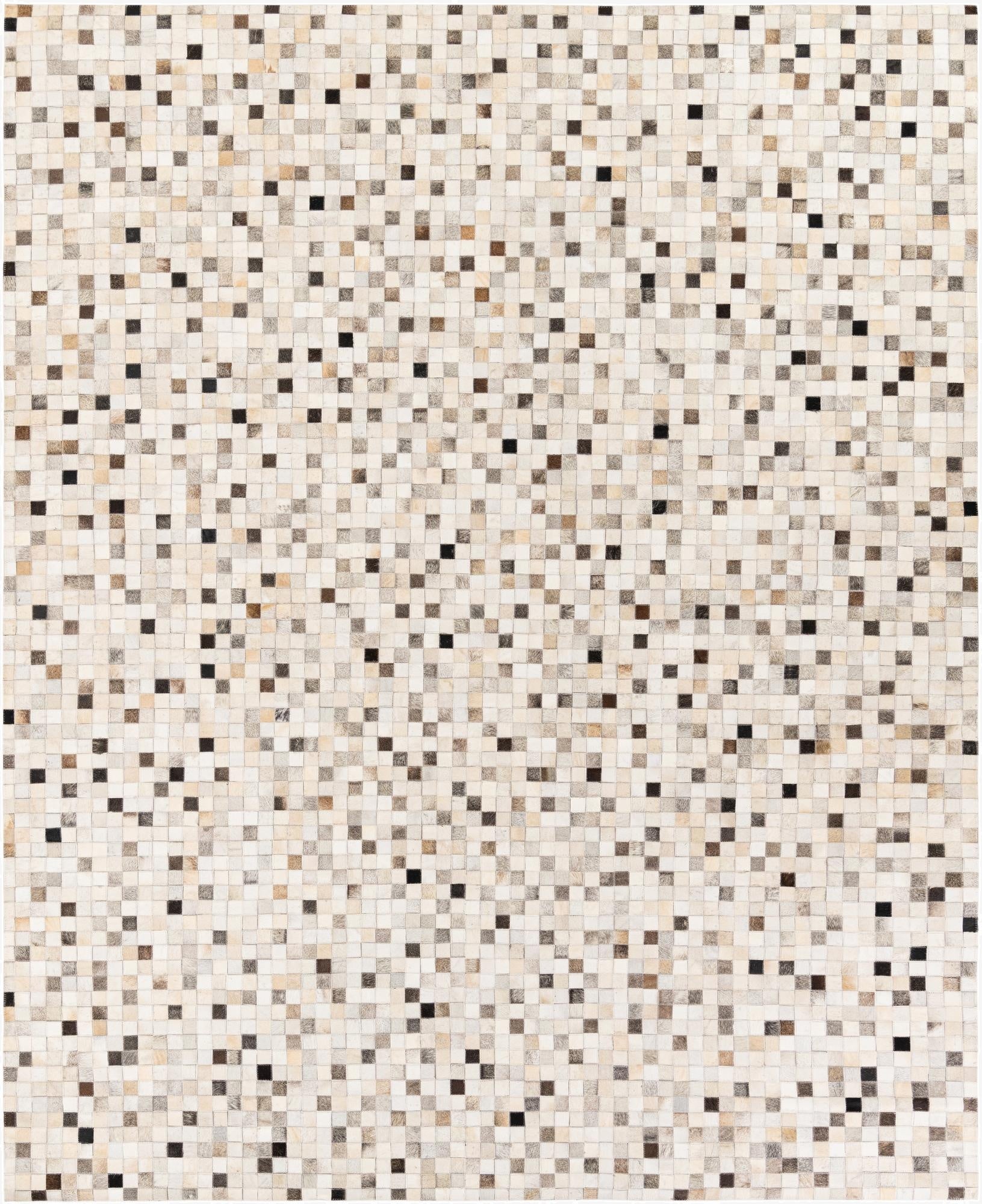 8' 1 x 9' 11 Cowhide Stocks Rug