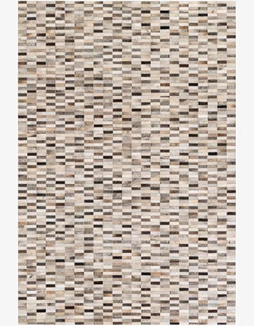 6' x 8' 11 Cowhide Stocks Rug