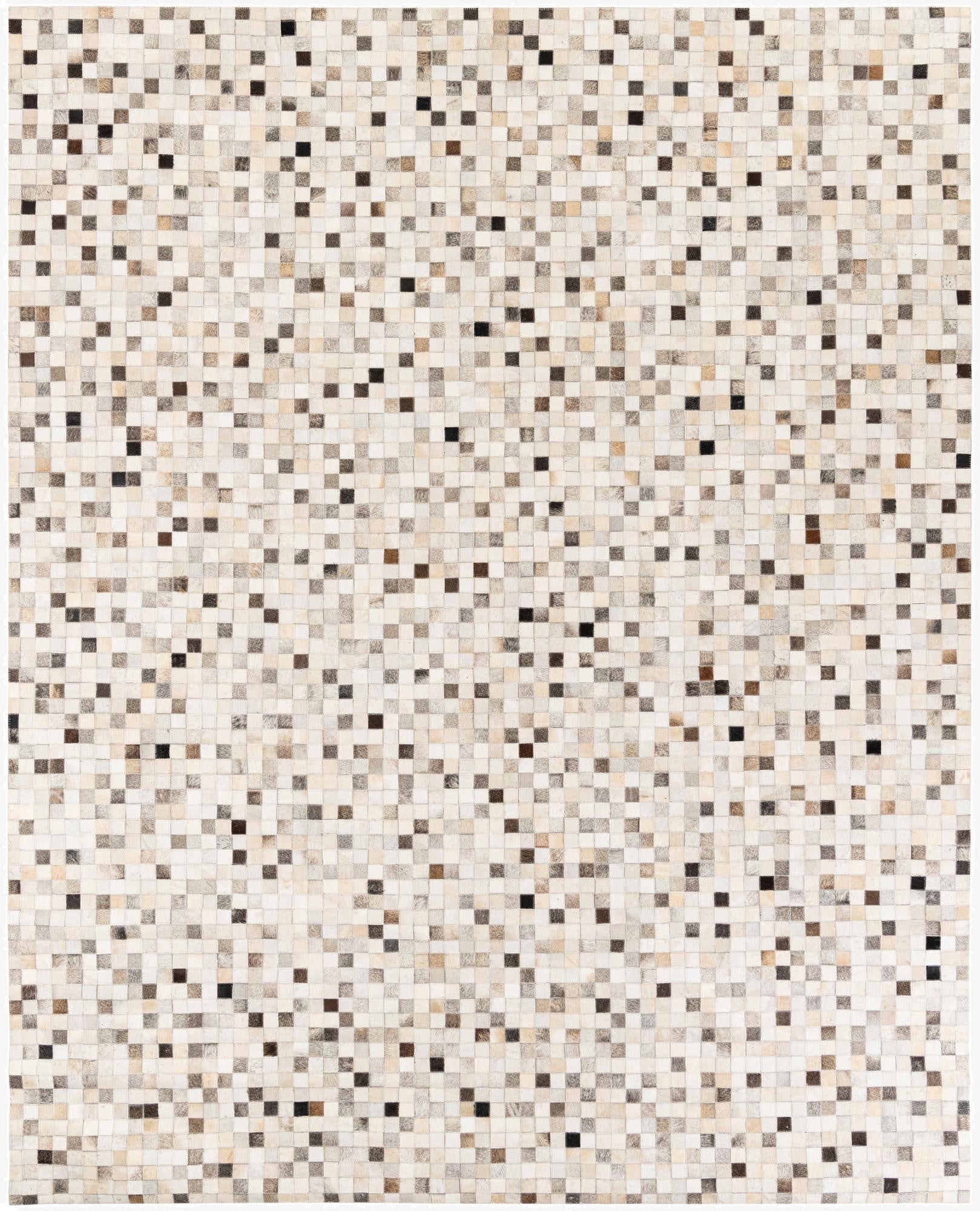 7' 11 x 9' 11 Cowhide Stocks Rug