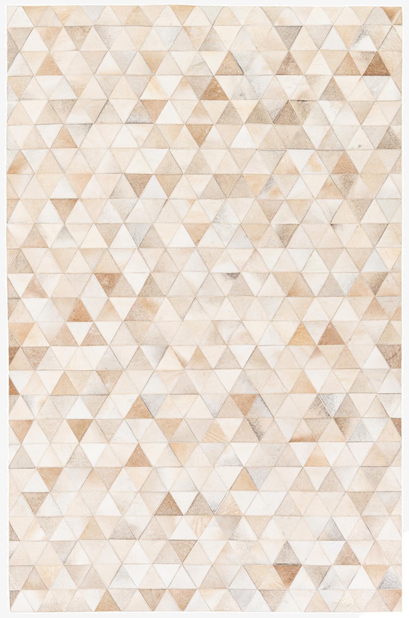 5' 1 x 8' Cowhide Stocks Rug