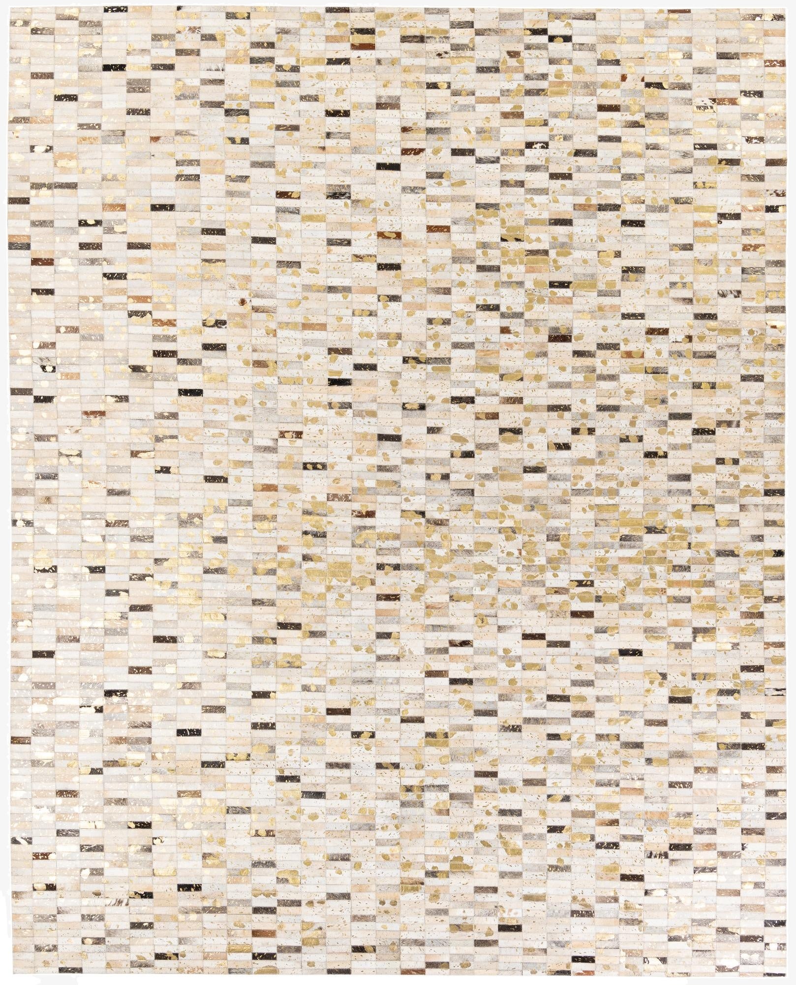 8' x 10' 1 Cowhide Stocks Rug