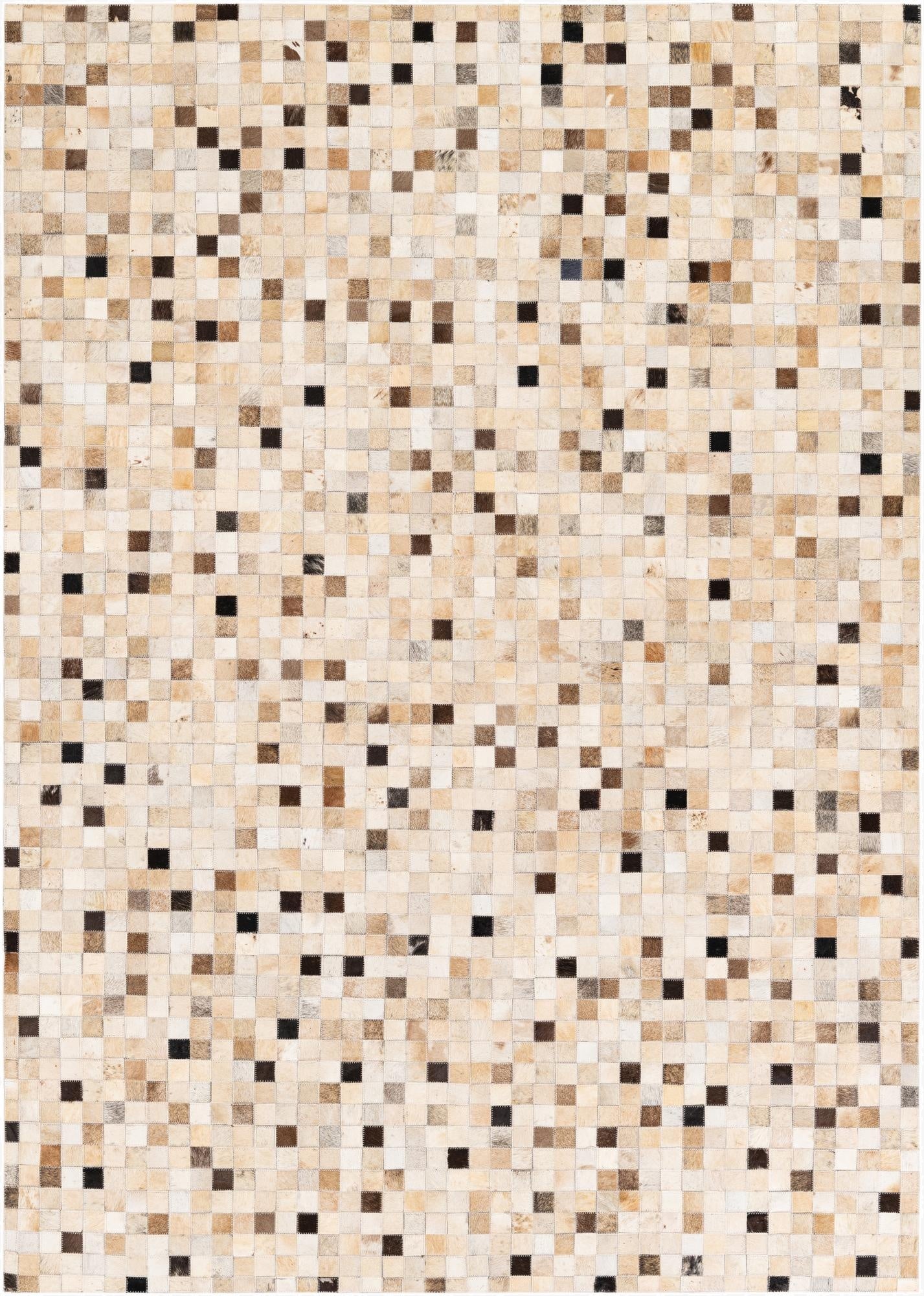 5' 4 x 7' 7 Cowhide Stocks Rug