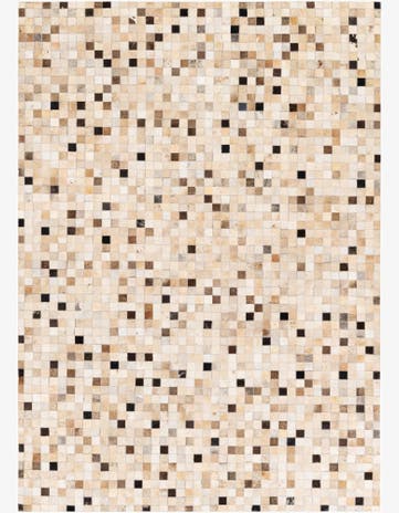 5' 4 x 7' 7 Cowhide Stocks Rug