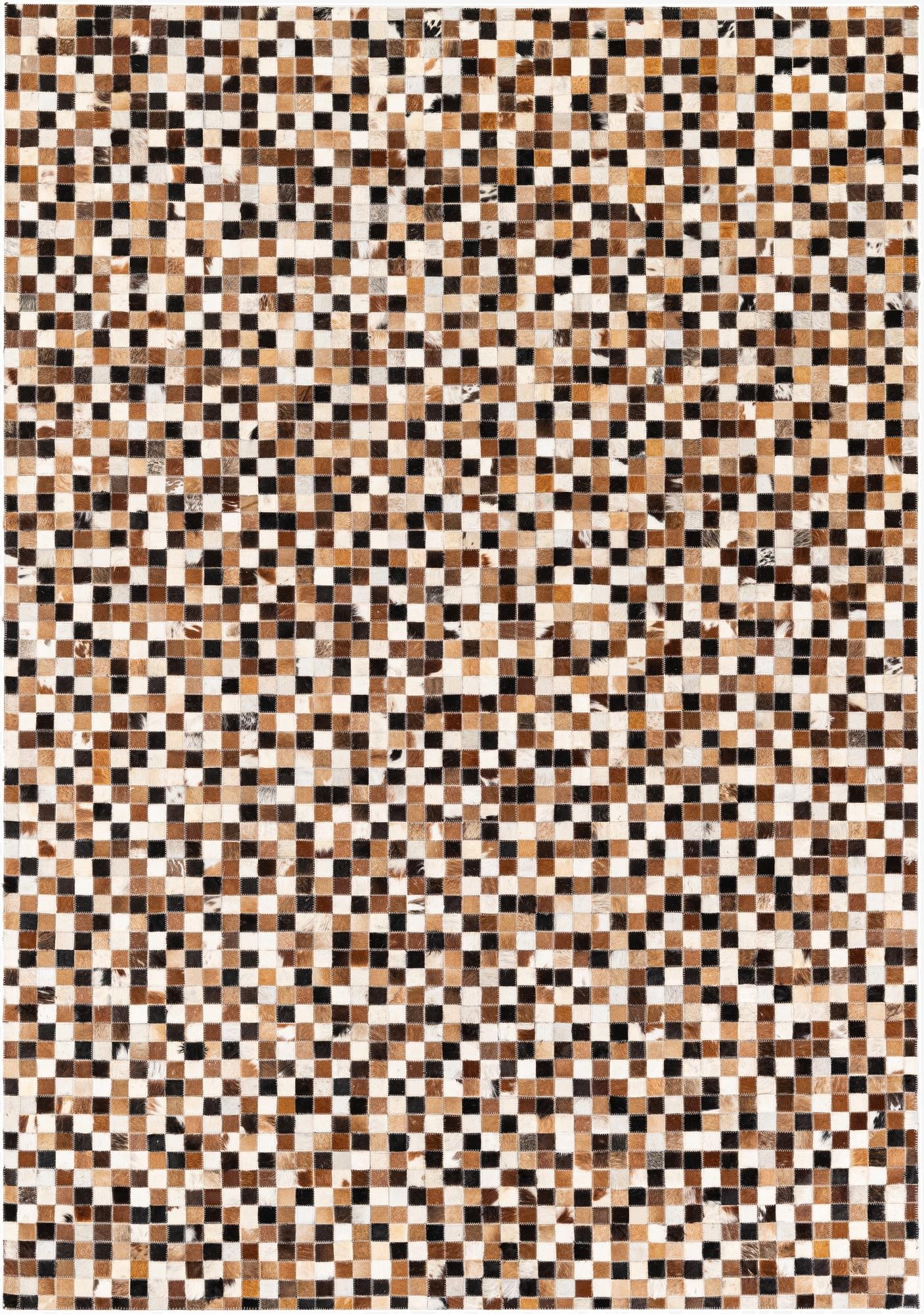 5' 4 x 7' 9 Cowhide Stocks Rug