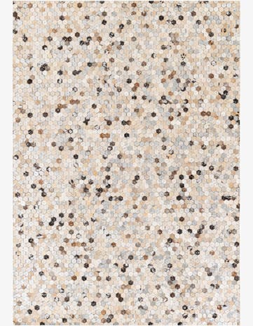 5' 4 x 7' 6 Cowhide Stocks Rug