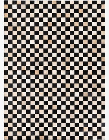 5' 8 x 7' 10 Cowhide Stocks Rug